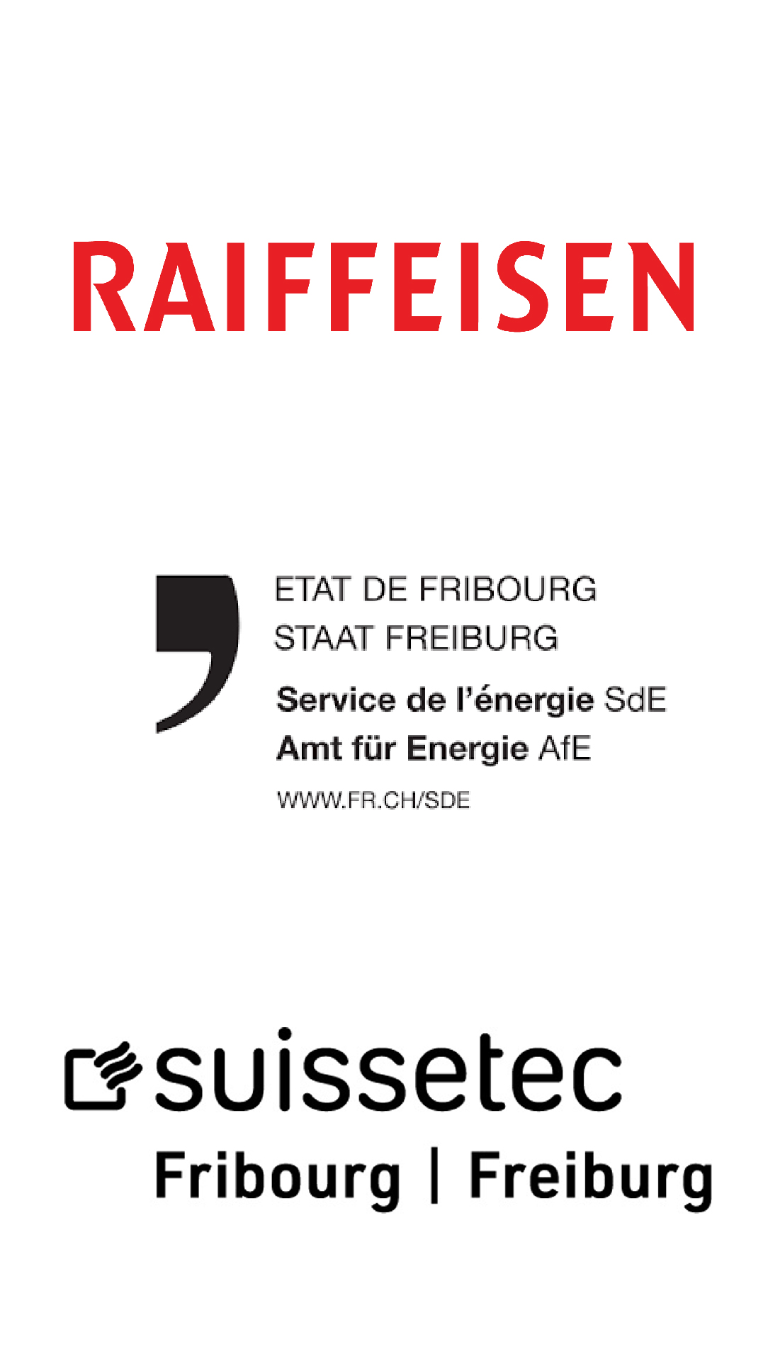 logo suissetec, service energie, raiffeisen